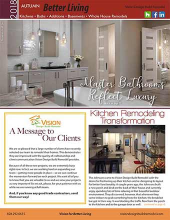 Remodeling Newsletter - Autumn 2018